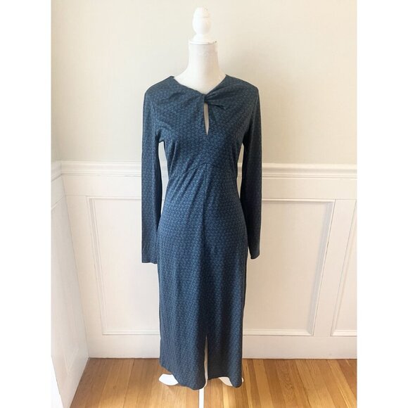 Boden Empire Knot Lily Keyhole Midi Dress Size 8 - Picture 3 of 8